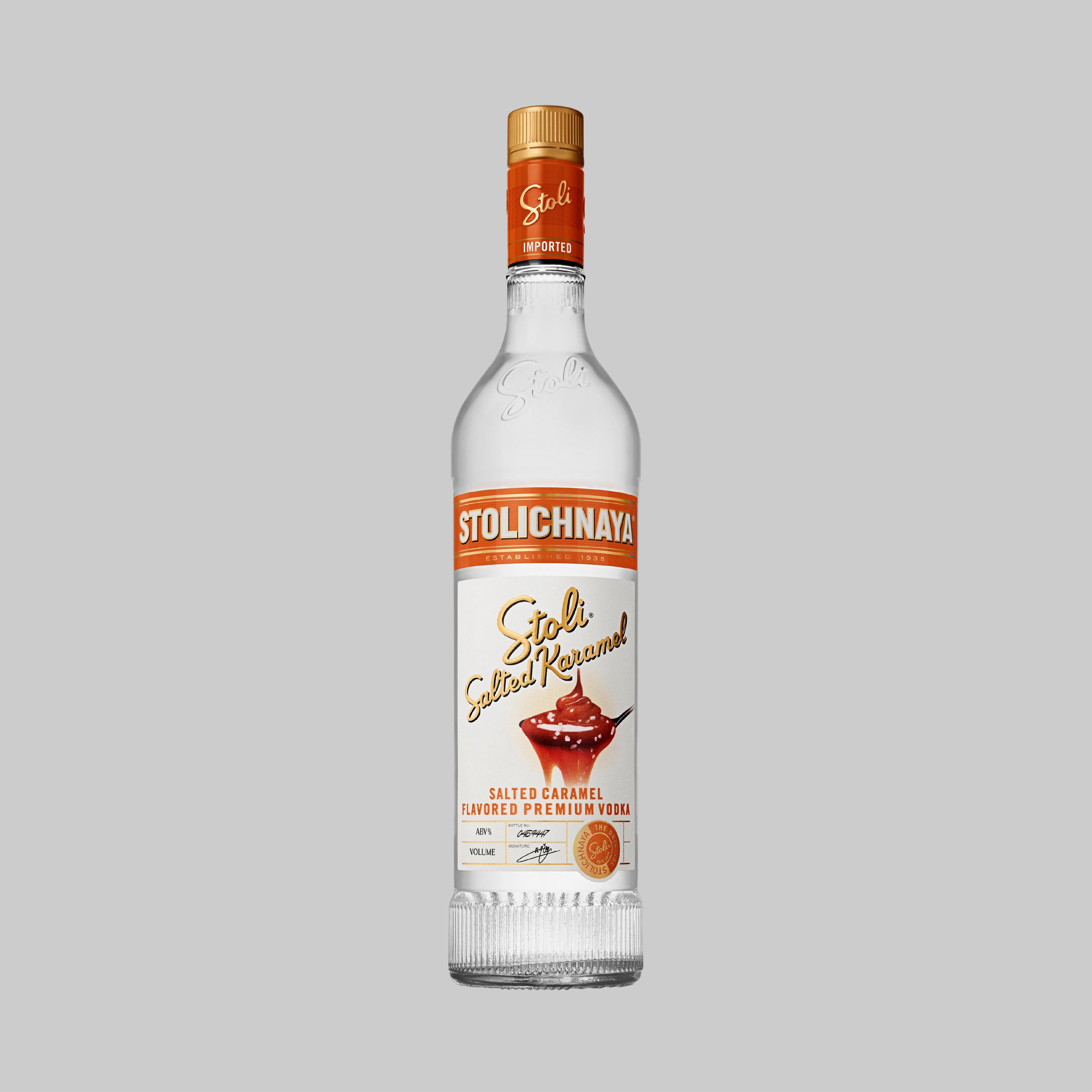 Stolichnaya Salted Karamel Vodka 700ml 37.5% | TIME2DRINK